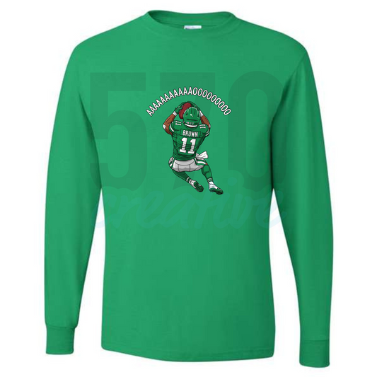 AJ Brown "AO" Signature Logo T-Shirt | Philadelphia Football Fan Gear