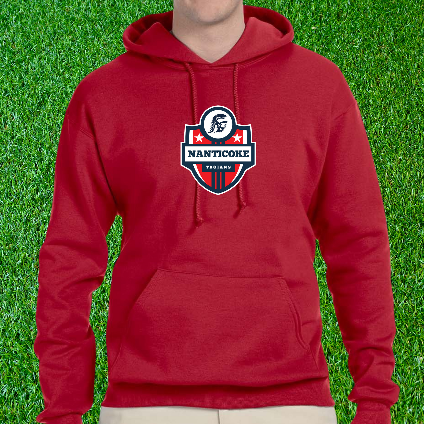 Nanticoke Trojans Crest Hoodie