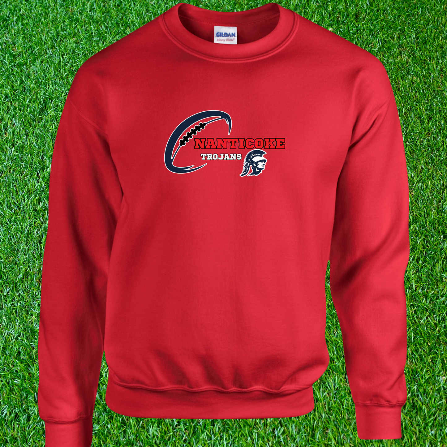 Nanticoke Trojans Banner Crewneck