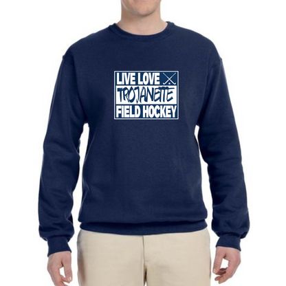 Trojanette Crewneck - Love Field Hockey