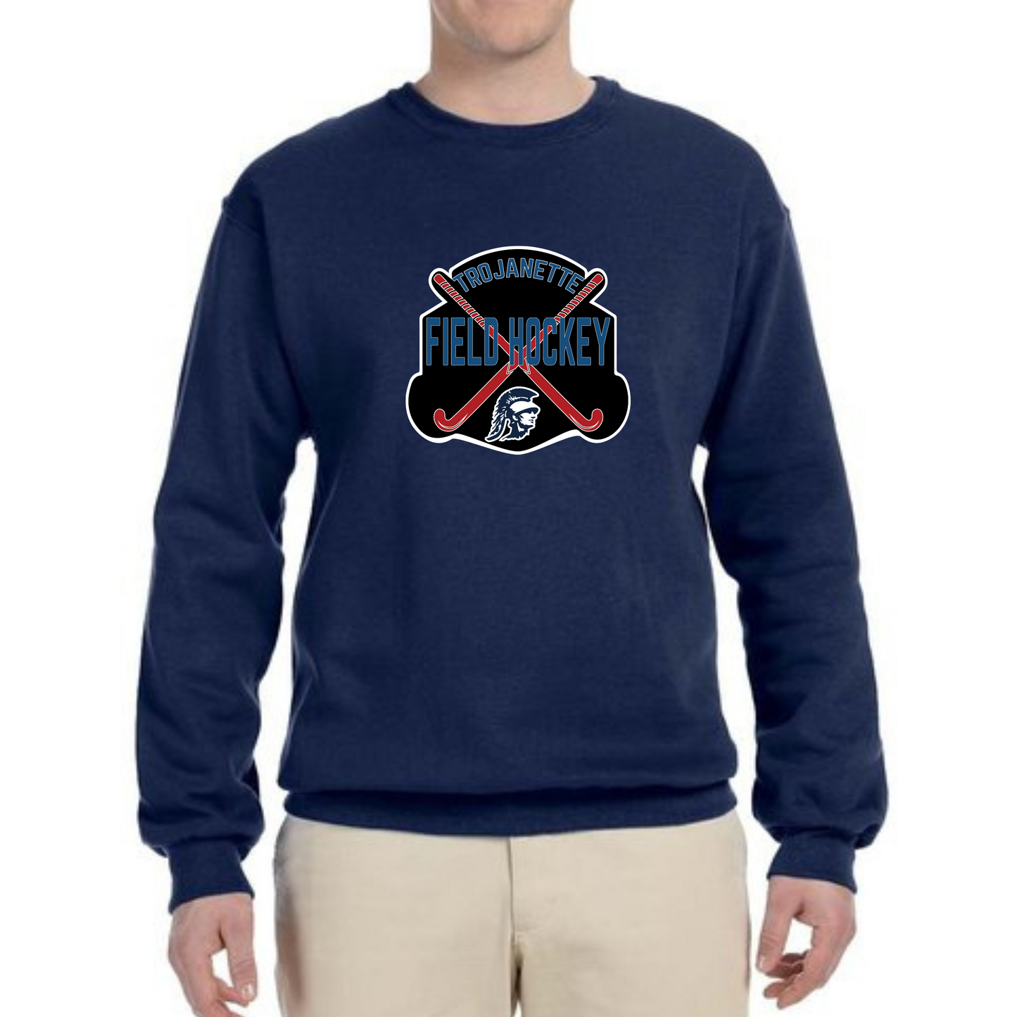 Trojanette Crewneck - Shield