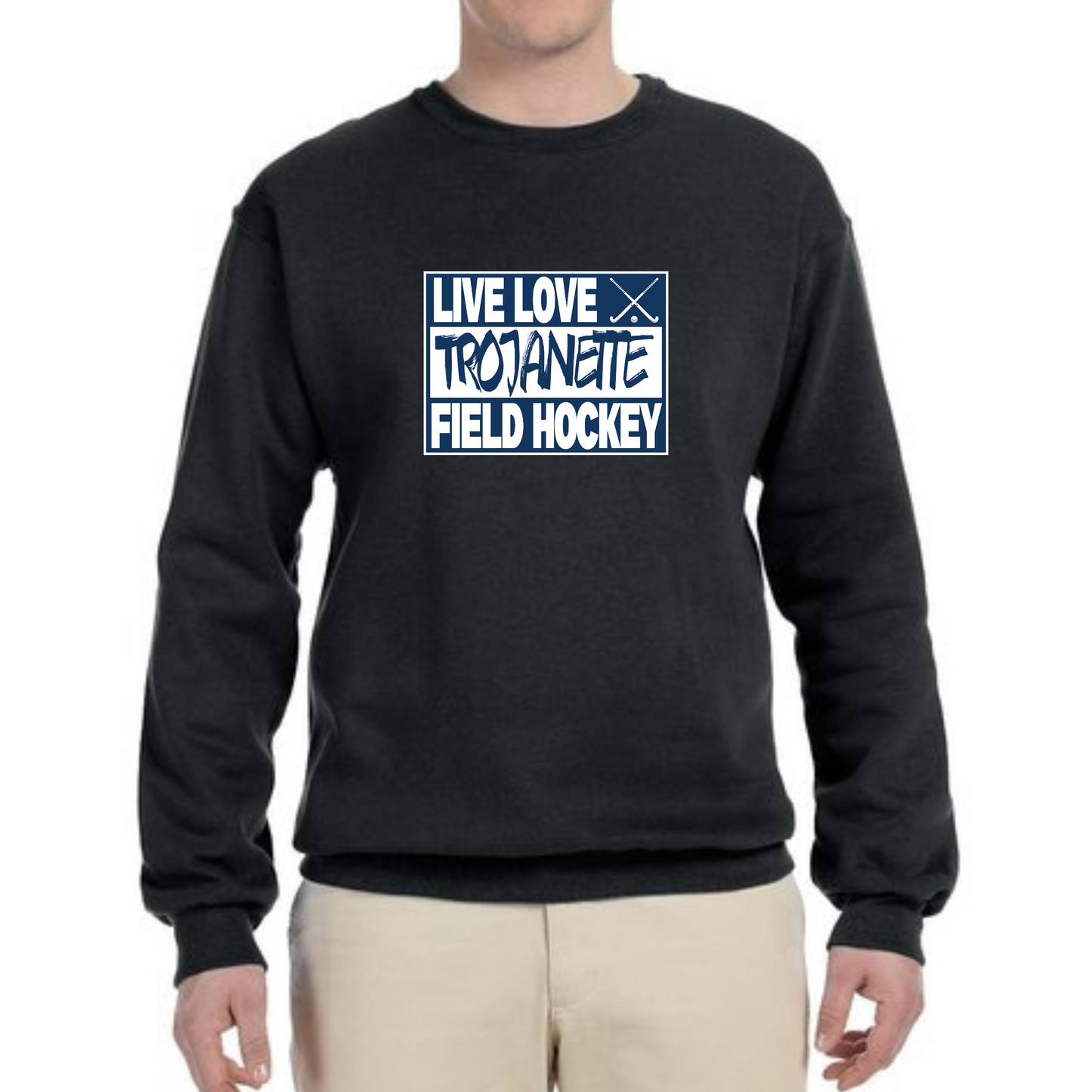 Trojanette Crewneck - Love Field Hockey