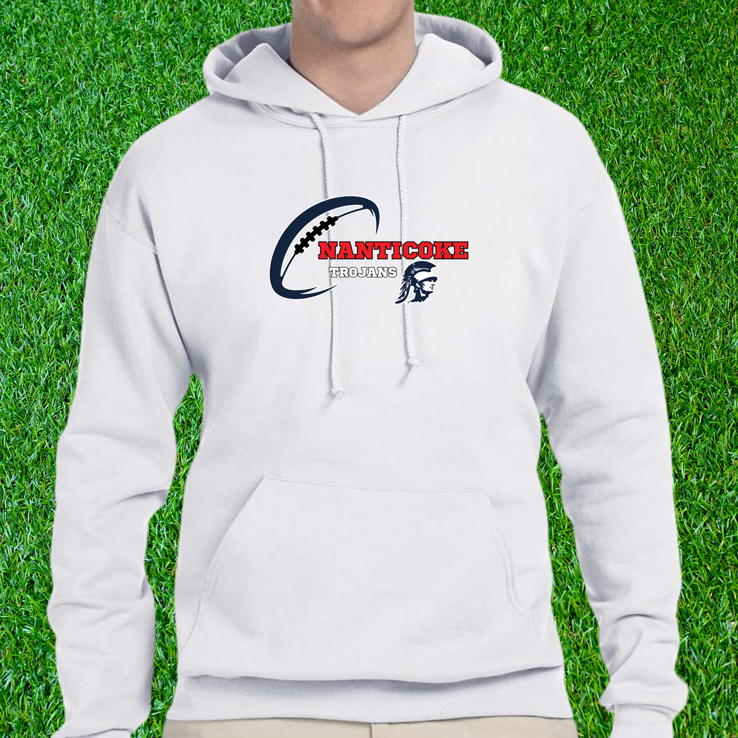 Nanticoke Trojans Banner Hoodie