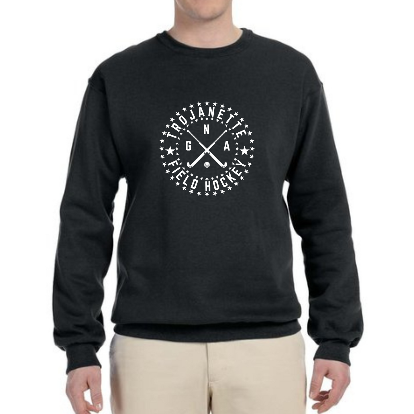 Trojanette Crewneck - Circle