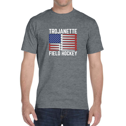 Trojanette Dry Blend Shirt - Flag