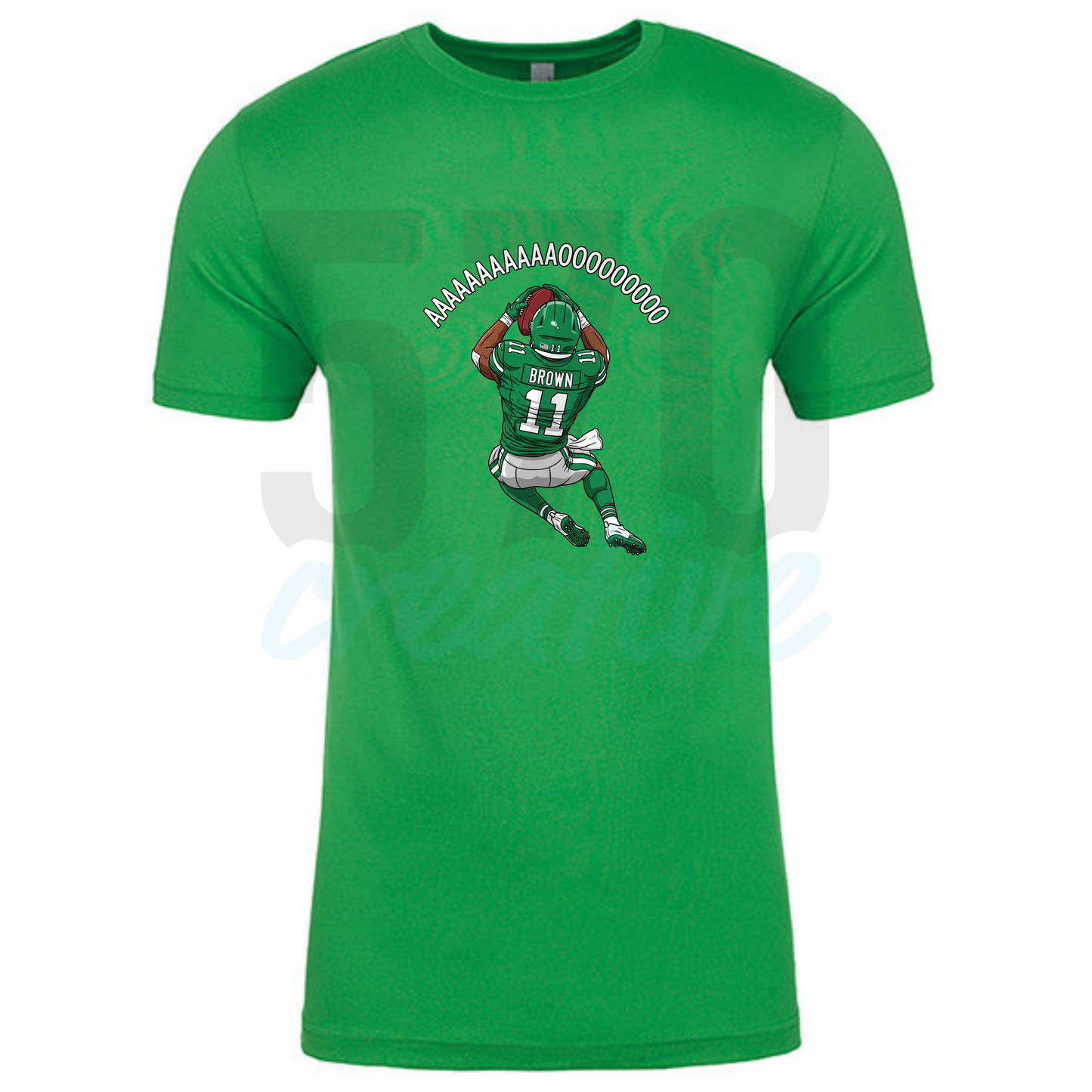 AJ Brown "AO" Signature Logo T-Shirt | Philadelphia Football Fan Gear