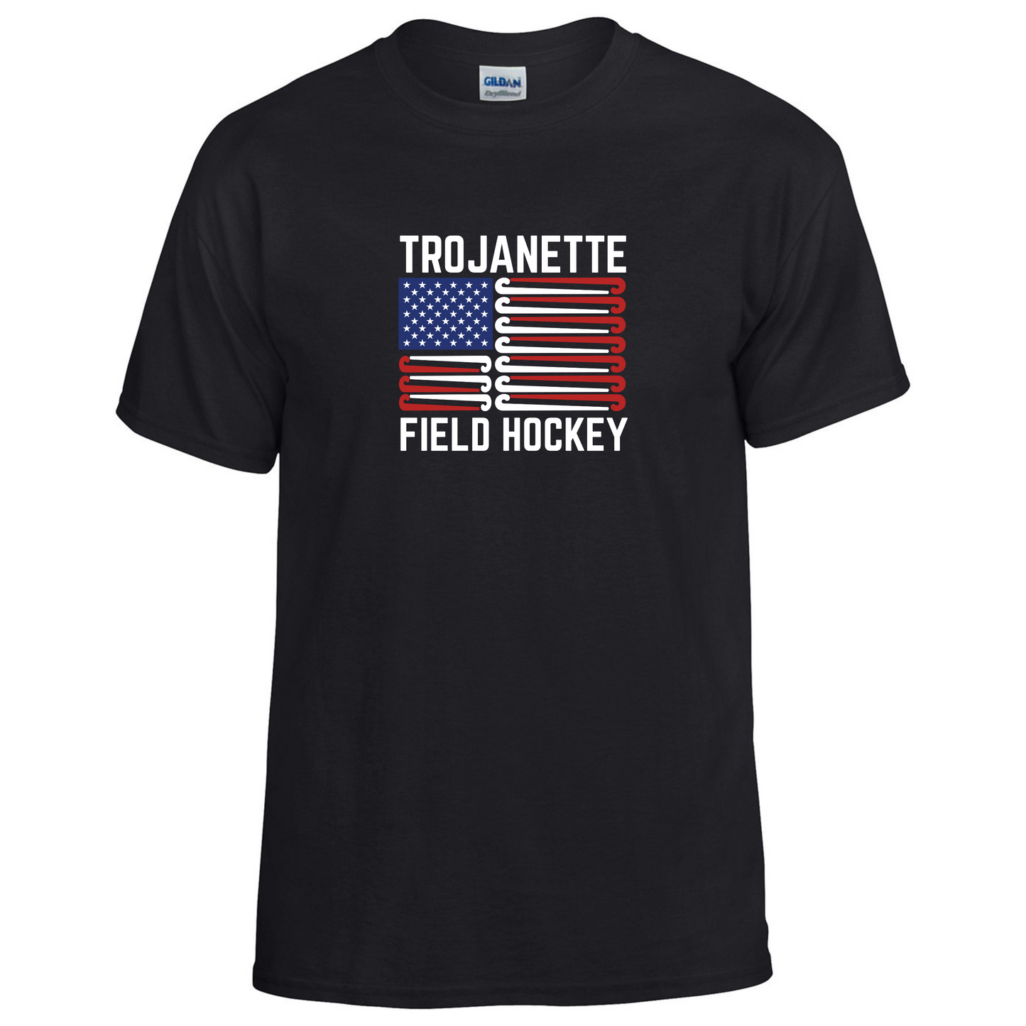 Trojanette Dry Blend Shirt - Flag