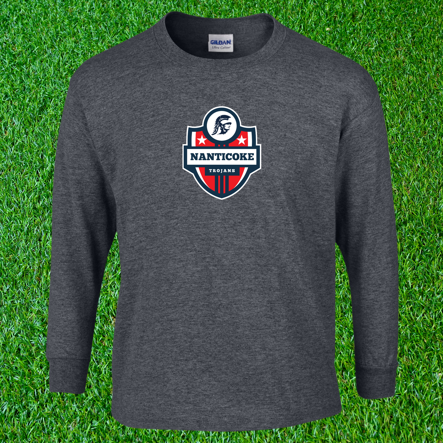 Nanticoke Trojans Crest Long Sleeve