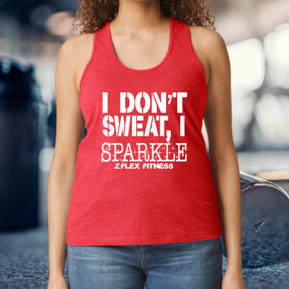 I Don't Sweat I Sparkle RacerBack