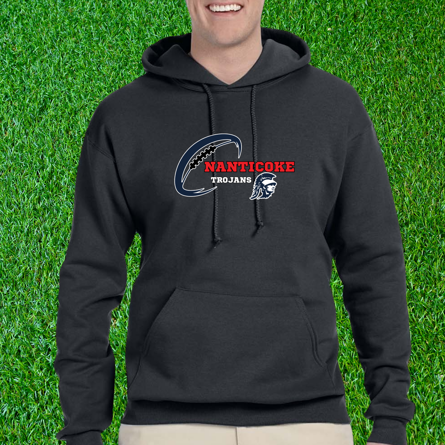 Nanticoke Trojans Banner Hoodie