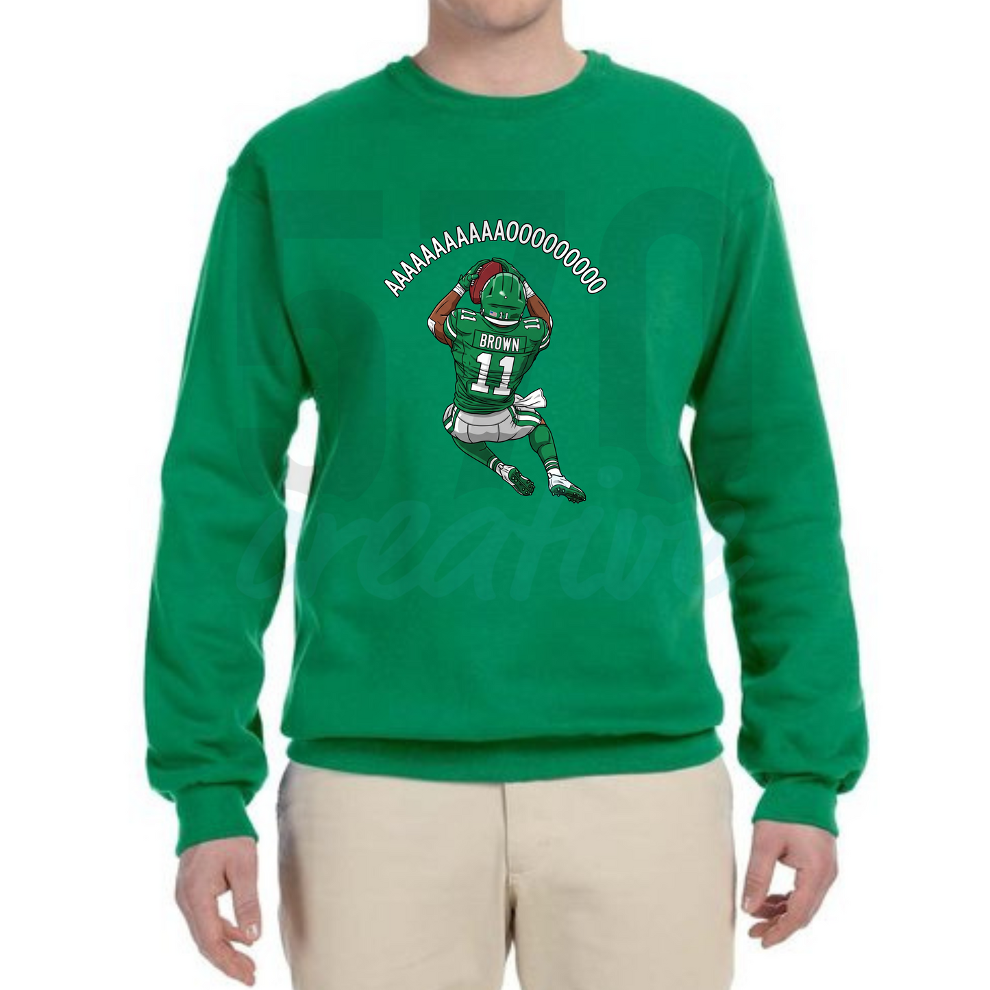 AJ Brown "AO" Signature Logo T-Shirt | Philadelphia Football Fan Gear