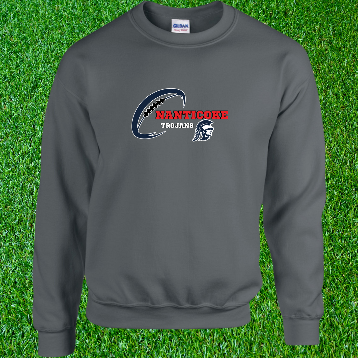 Nanticoke Trojans Banner Crewneck