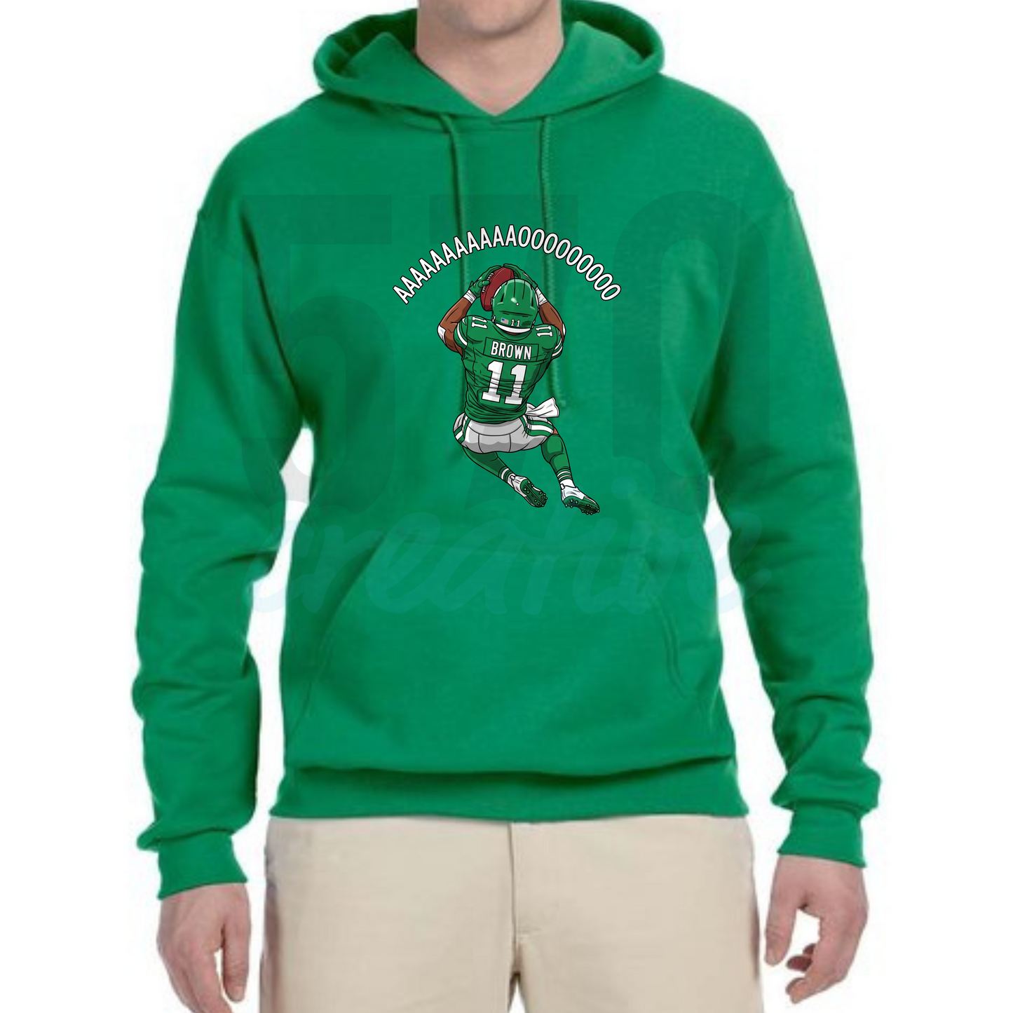 AJ Brown "AO" Signature Logo T-Shirt | Philadelphia Football Fan Gear