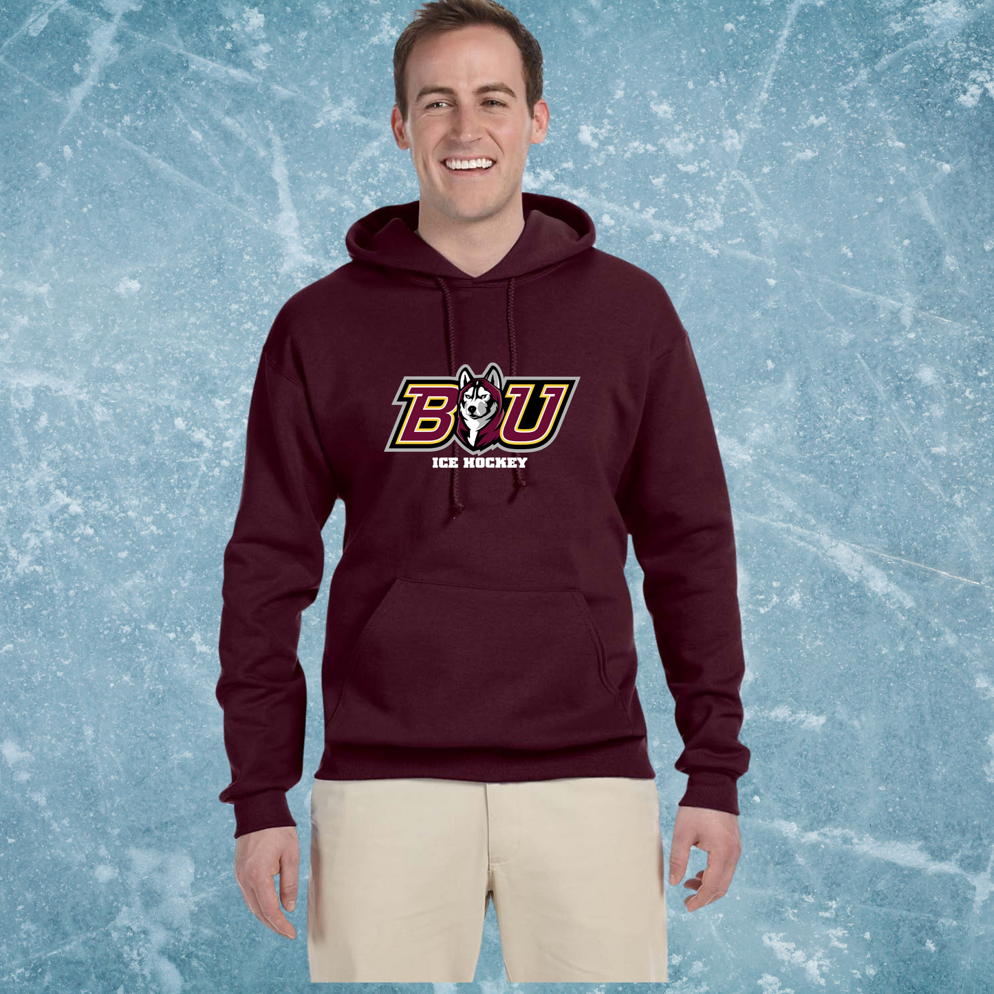 Bloomsburg Ice Hockey Hoodie