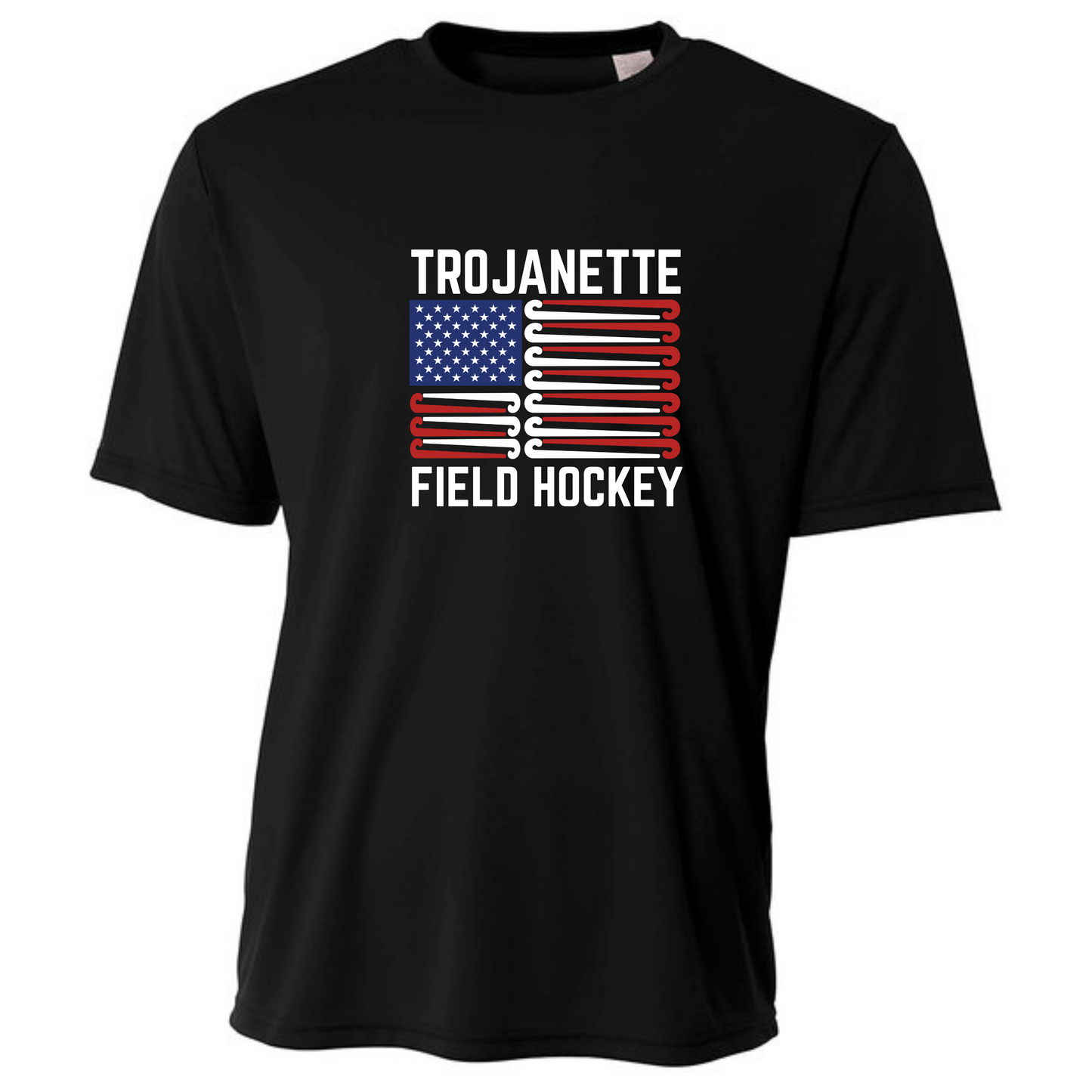 Trojanette Dry Fit - Flag