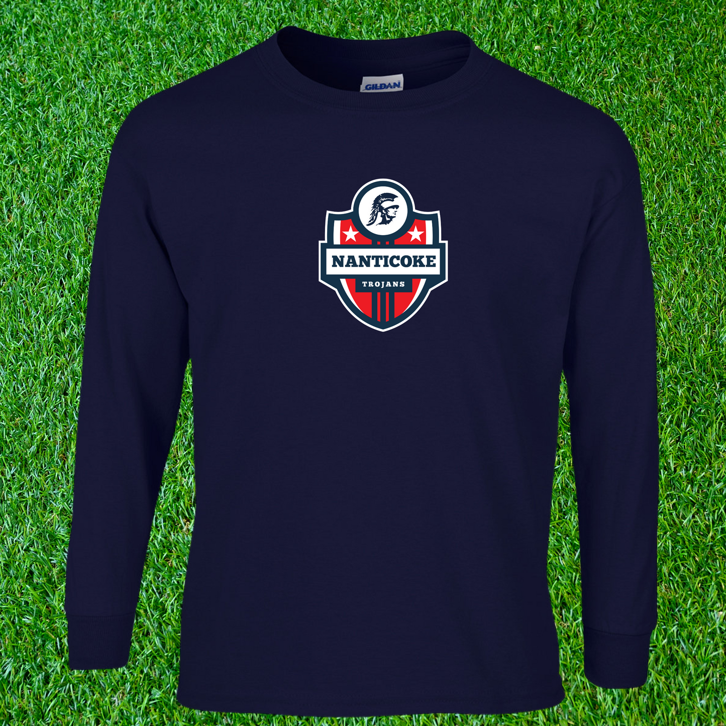 Nanticoke Trojans Crest Long Sleeve