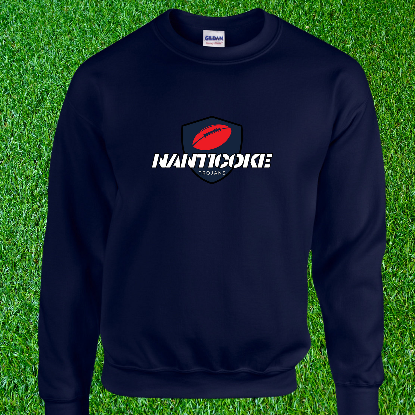 Nanticoke Trojans Simple Shield Crewneck