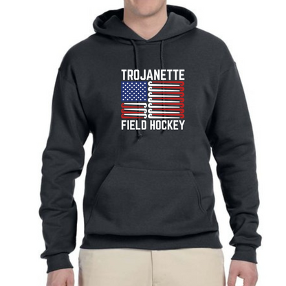 Trojanette Hoodie - Flag