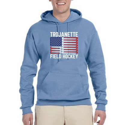 Trojanette Hoodie - Flag