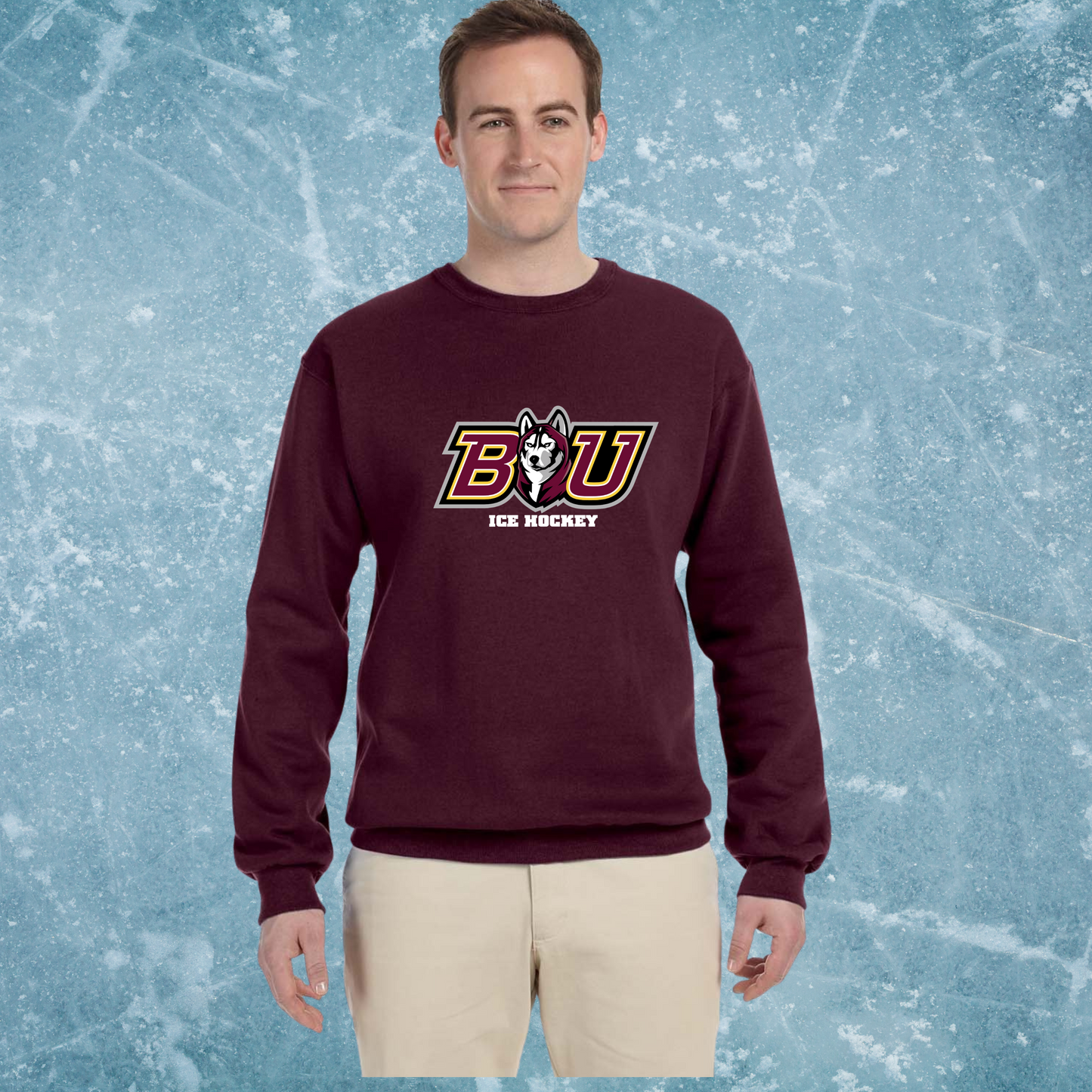 Bloomsburg Ice Hockey Crewneck