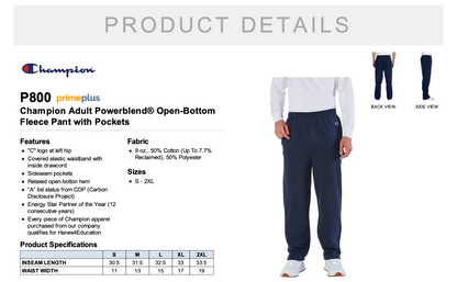 Wyoming Valley West Adult Sweatpants