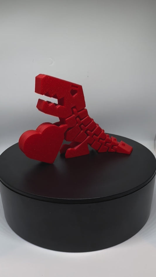 Heart Flexi Dinosaur