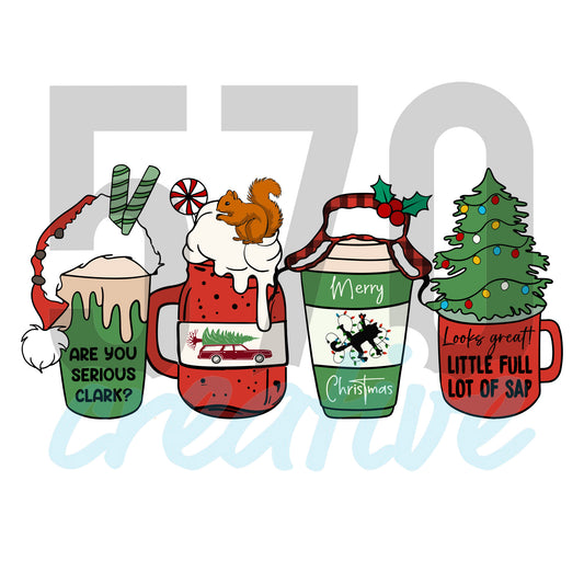 Christmas Vacation Mugs